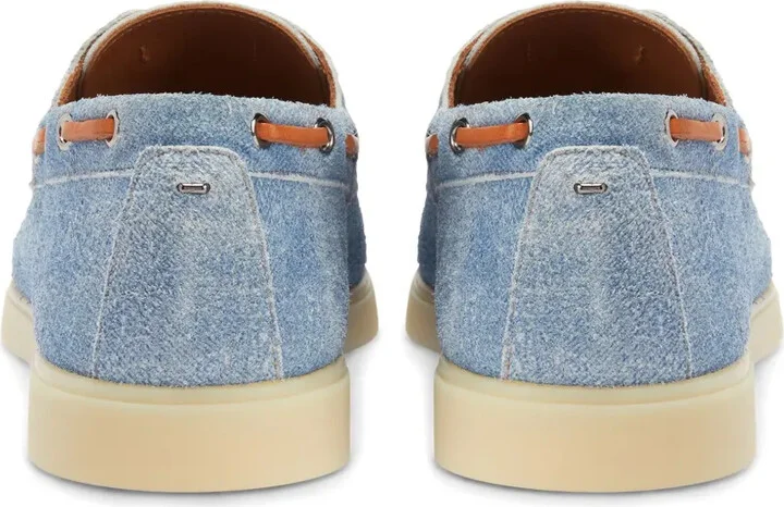 Denim Boat Shoes - Image 3
