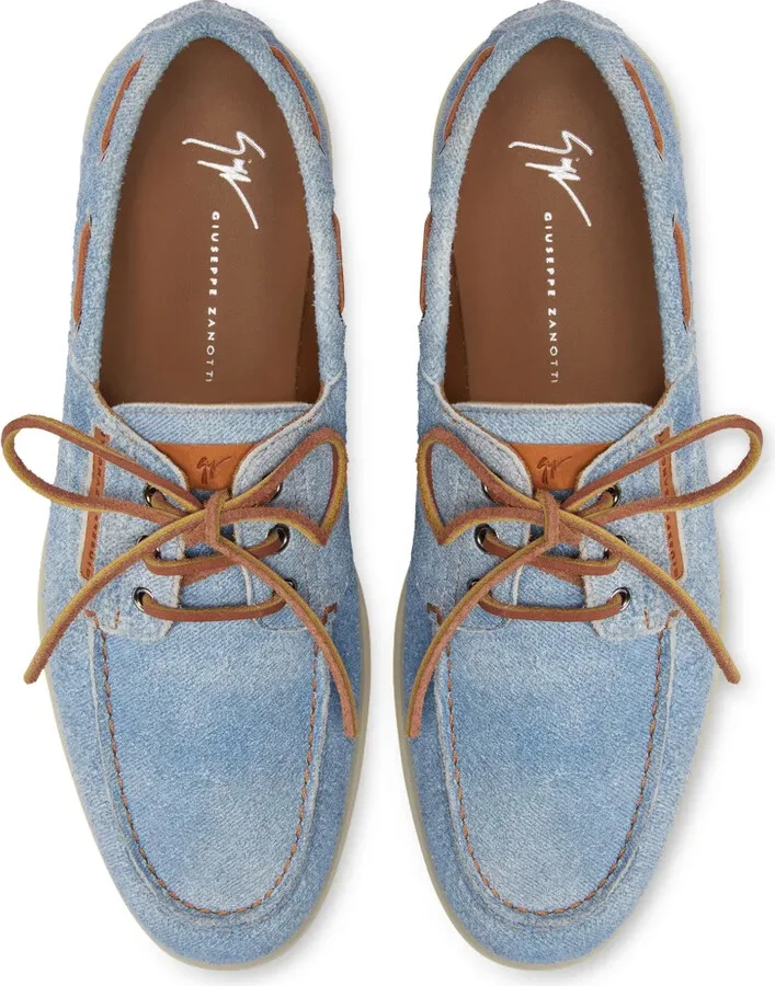Denim Boat Shoes - Image 4