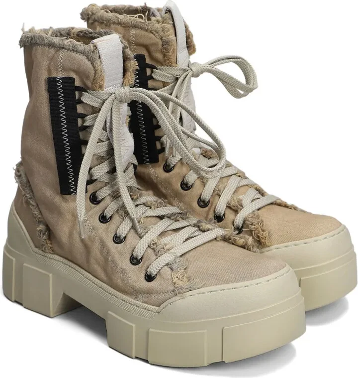 Denim-Enzini 305-355 combat boots - Image 2
