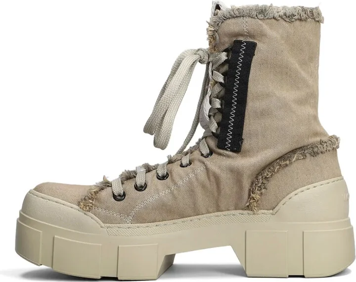 Denim-Enzini 305-355 combat boots - Image 4