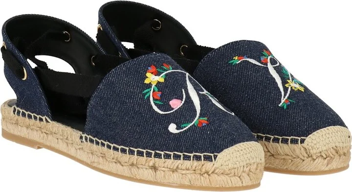Denim Espadrille