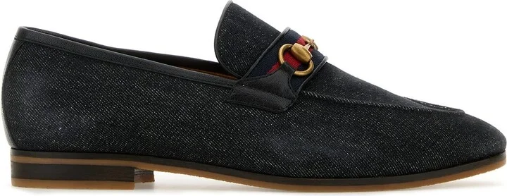 Denim loafers