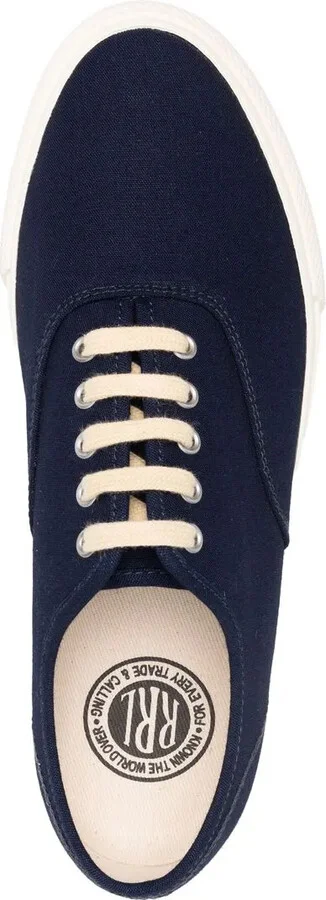 Denim Low-Top Sneakers - Image 4