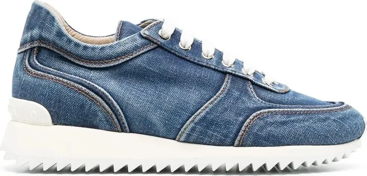 Denim Low-Top Sneakers