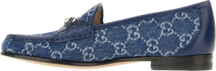Denim Monogram Loafers - Image 3