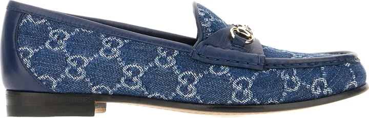 Denim Monogram Loafers