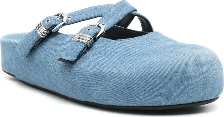 Denim Mules - Image 2