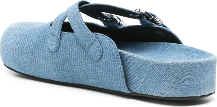 Denim Mules - Image 3