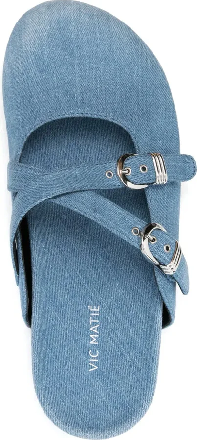 Denim Mules - Image 4
