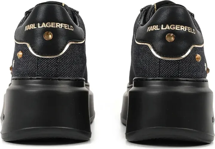 Denim Platform Sneakers - Image 3
