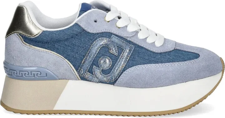 Denim Platform Sneakers