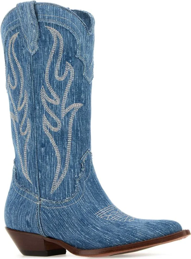 Denim Santa Fe Boots - Image 2
