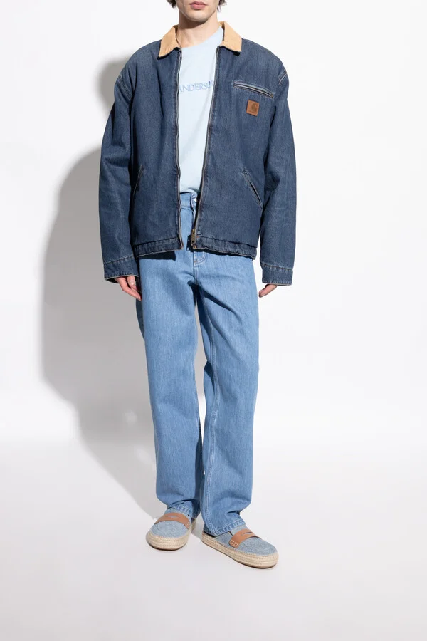 Denim Slides, , - Blue - Image 2