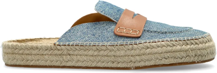 Denim Slides, , - Blue