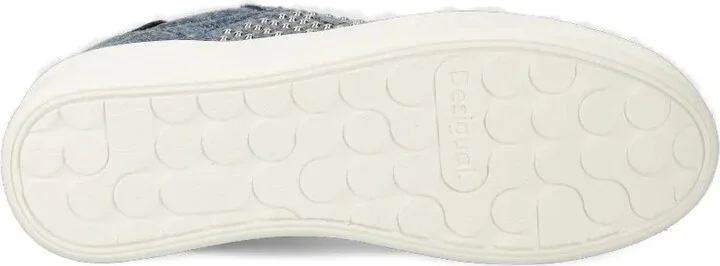 Denim Studded Sneakers - Image 4