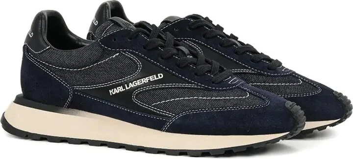 Denim-Suede Sneakers - Image 2