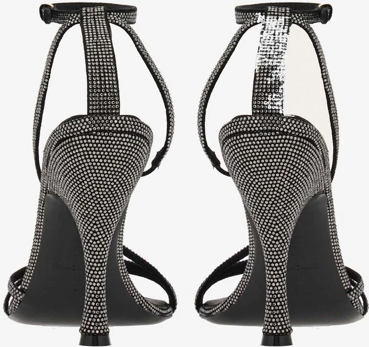 Denise 105 Crystal-Embellished Sandals - Image 2