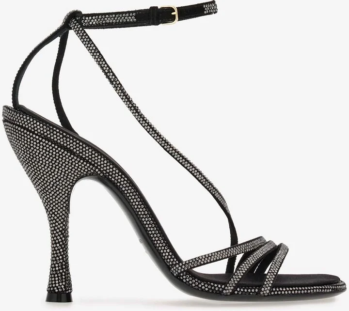 Denise 105 Crystal-Embellished Sandals