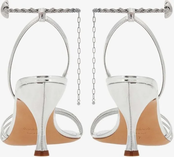 Denise 70 Patent Leather Sandals - Image 2
