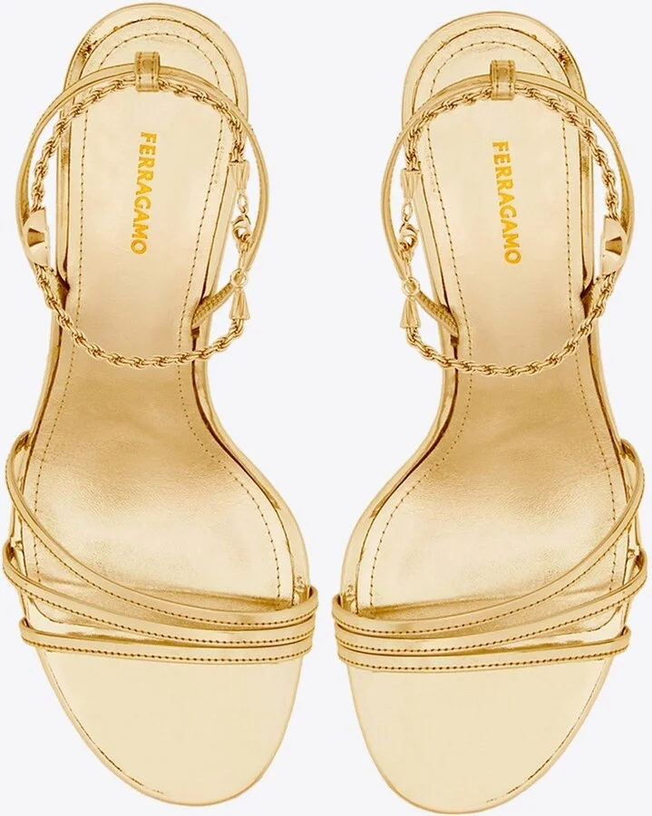 Denise 70 Sandals in Patent Leather - Image 3