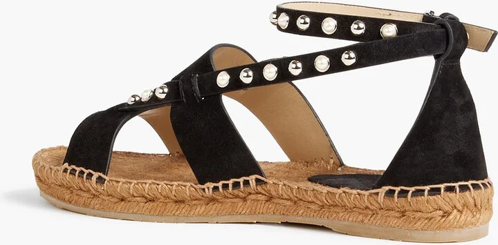 Denise embellished suede espadrille sandals - Image 3