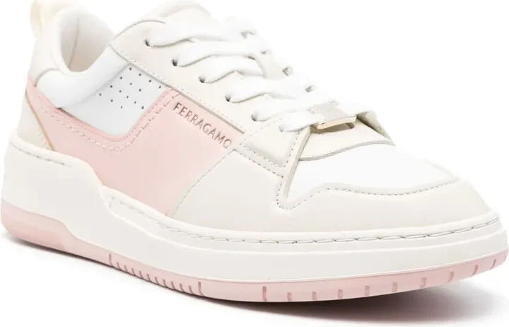 Dennis panelled leather sneakers - Image 2