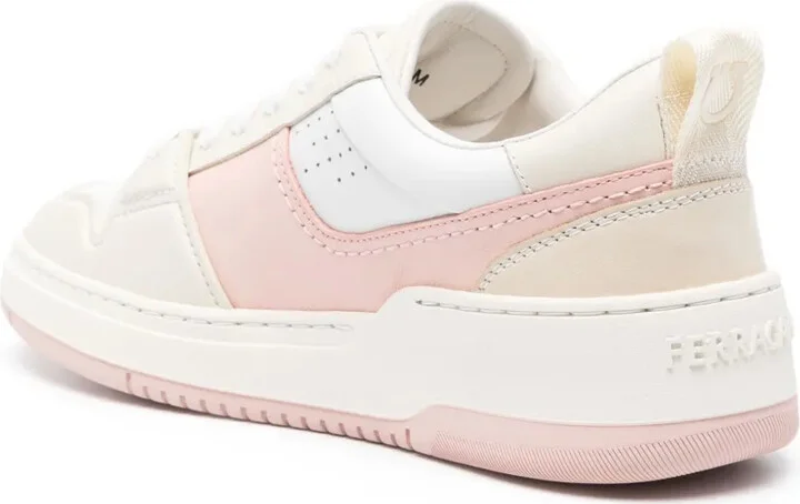 Dennis panelled leather sneakers - Image 3