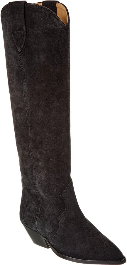 Denvee Suede Knee-High Boot