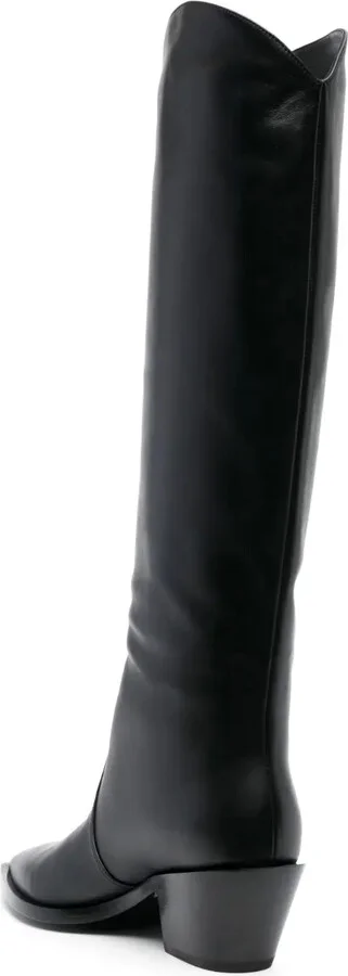 Denver 70mm leather knee boots - Image 3