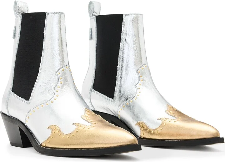 Denver Studded Western Chelsea Boot
