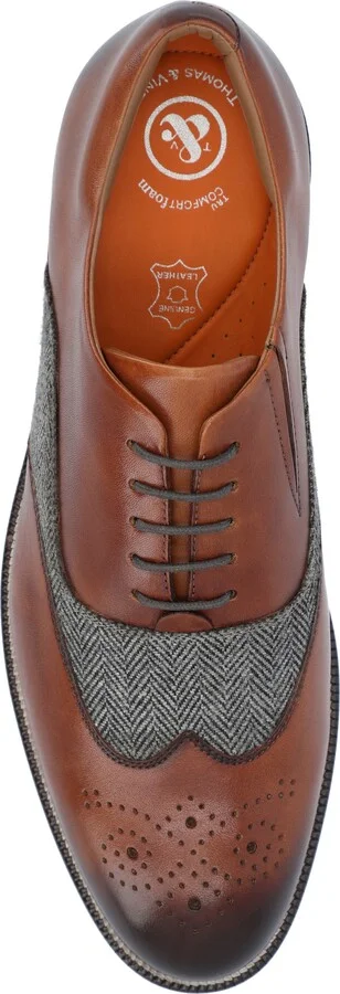 Denzell Wingtip Oxford - Image 4