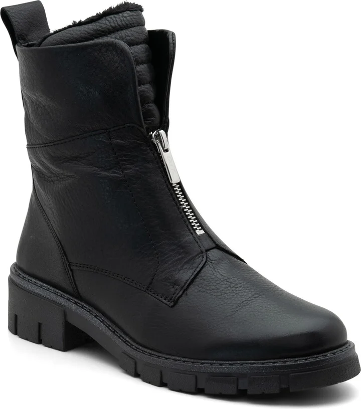 Deon Leather Bootie