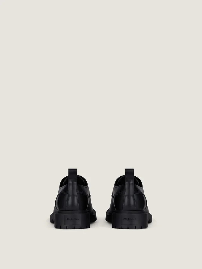 Derbies in leather - Image 6