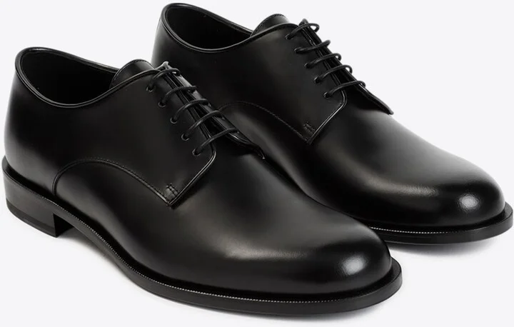 Derby Leather Lace-Up Shoes - Image 2