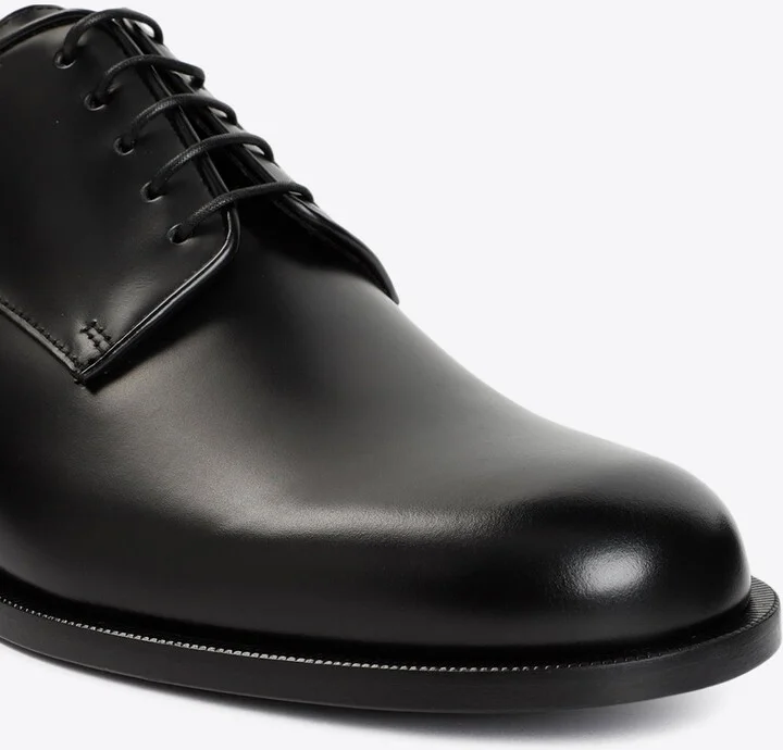 Derby Leather Lace-Up Shoes - Image 3