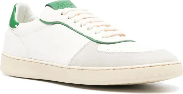 Derby leather sneakers - Image 2