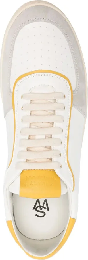 Derby leather sneakers - Image 4