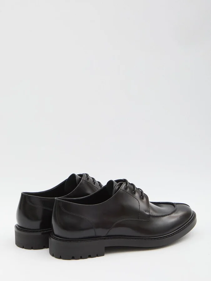 Derby Lino In Smooth Leather - Image 3