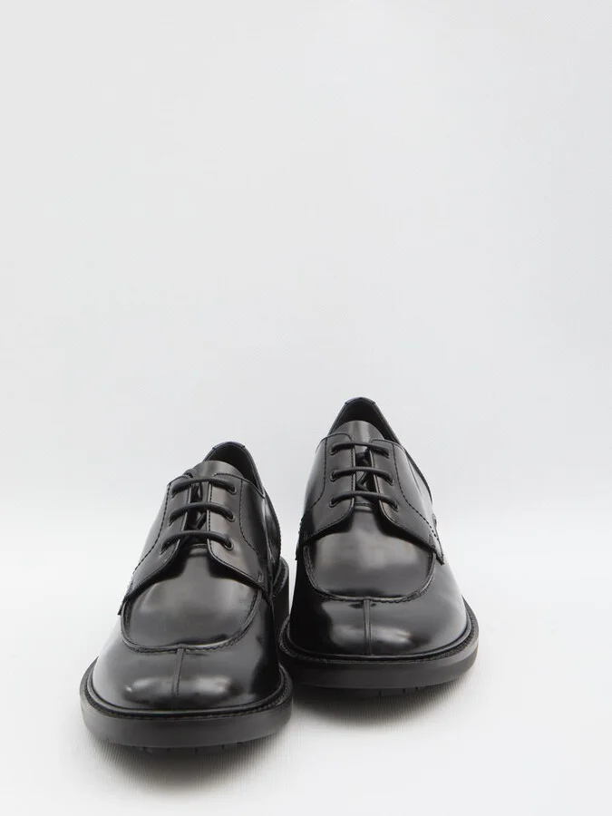 Derby Lino In Smooth Leather - Image 5