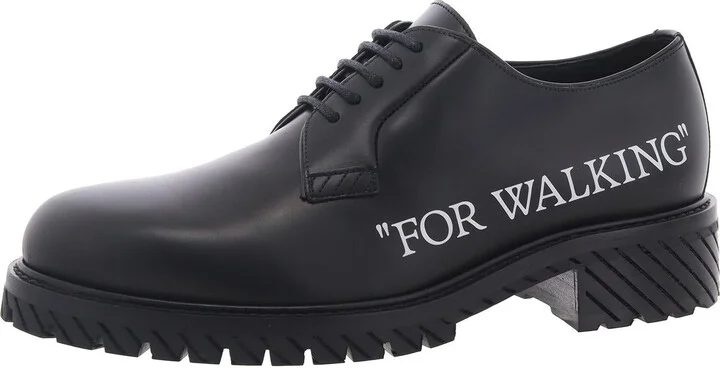 Derby Mens Lace-Up Leather Derby Shoes