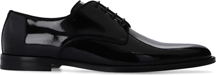 Derby Shoes, , - Black