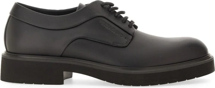 Derby Shoes With Ornamental Detailing