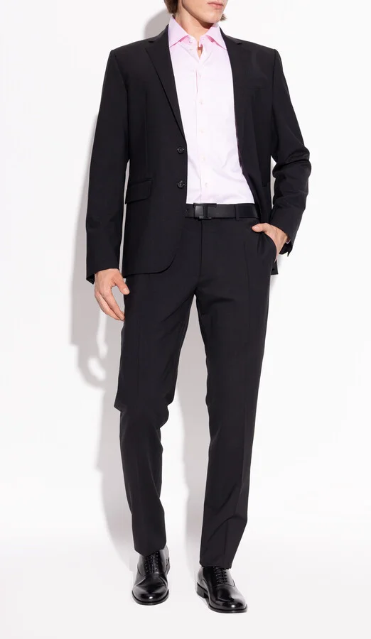 Derby Type Shoes, , - Black - Image 2
