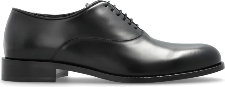 Derby Type Shoes, , - Black