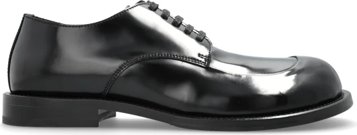 Derby-type Shoes, , - Black