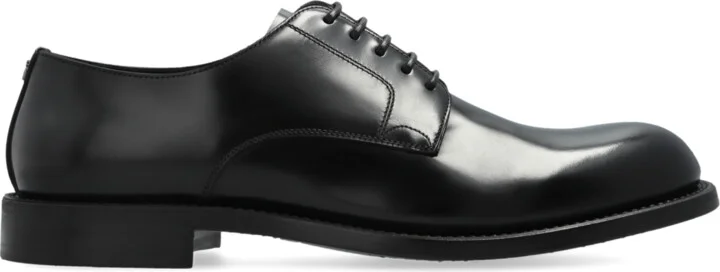 ‘Derby’ Type Shoes, , - Black