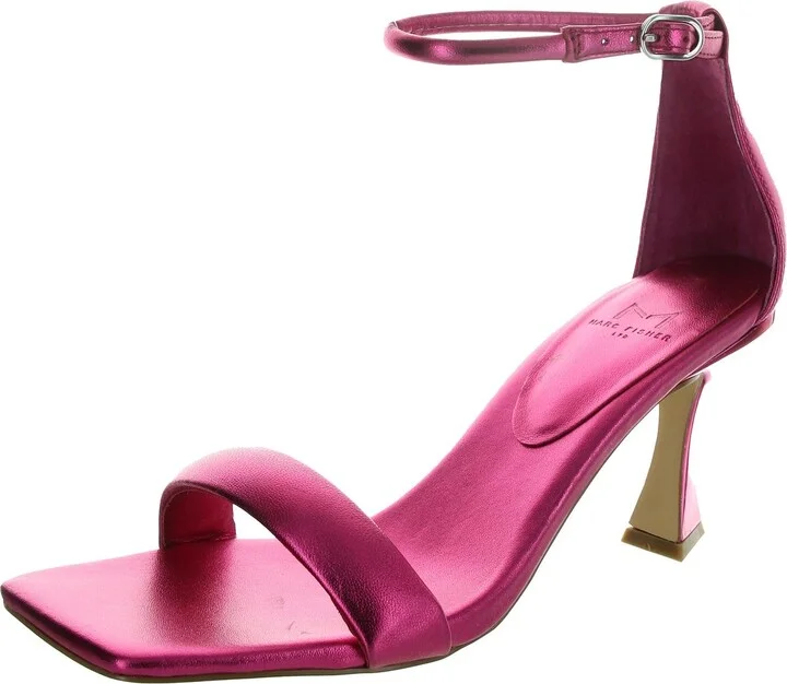 Derine Womens Metallic Heels