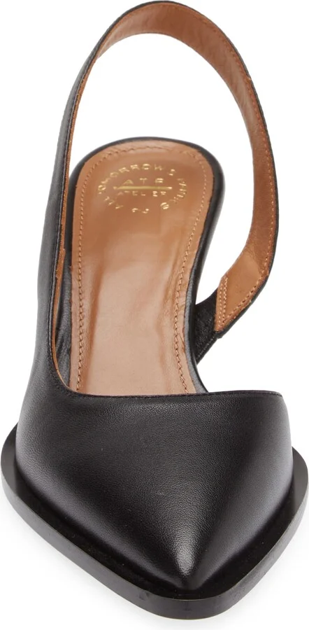 Desana Slingback Pointed Toe Half d'Orsay Pump - Image 4