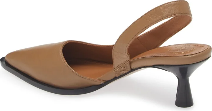 Desana Slingback Pointed Toe Half d'Orsay Pump - Image 2