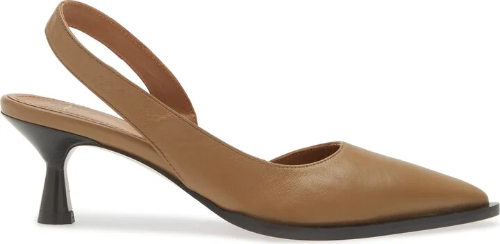 Desana Slingback Pointed Toe Half d'Orsay Pump - Image 3